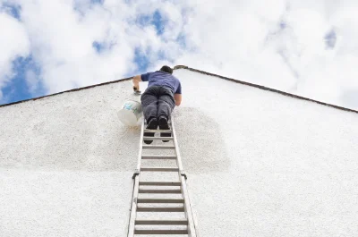 Peinture extérieure au Chautay — façades et ravalement